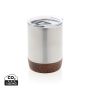 RCS Re-steel cork small vacuum coffee mug Silver