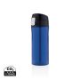 RCS Recycled stainless steel easy lock vacuum mug Blue