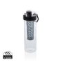 Honeycomb lockable leak proof infuser bottle Black