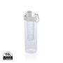 Honeycomb lockable leak proof infuser bottle white