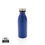 Deluxe stainless steel water bottle blue