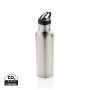 Deluxe stainless steel activity bottle silver