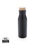 Clima leakproof vacuum bottle with steel lid Black