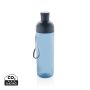 Impact RCS recycled PET leakproof water bottle 600ml Navy Blue
