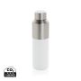 Fluid RCS certified recycled steel water bottle 600ml White