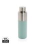 Fluid RCS certified recycled steel water bottle 600ml Green