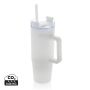 Tana RCS plastic tumbler with handle 900ml White
