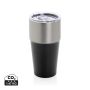 Fluid RCS certified recycled steel tumbler 500ml Black