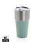 Fluid RCS certified recycled steel tumbler 500ml Green