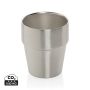 Clark RCS double wall coffee cup 300ML Silver