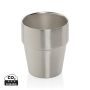 Clark RCS double wall coffee cup 300ML Silver