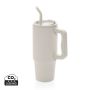Embrace deluxe RCS recycled stainless steel tumbler 900ml Beige