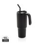 Graphic 360 RCS certified recycled steel tumbler 900ml Black