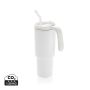 Graphic 360 RCS certified recycled steel tumbler 900ml White