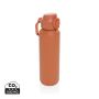 Via RCS Re-steel lockable sport bottle 600ML Orange