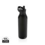 Avira Ara RCS Re-steel fliptop water bottle 500ml Black