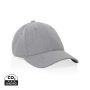 Milo AWARE™ recycled heather 6 panel cap 200gr Grey