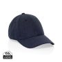 Milo AWARE™ recycled heather 6 panel cap 200gr Navy Blue