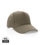 Impact 5panel 280gr Recycled cotton cap with AWARE™ tracer Green
