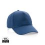 Impact 5panel 280gr Recycled cotton cap with AWARE™ tracer Navy Blue