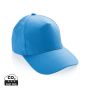 Impact 5panel 280gr Recycled cotton cap with AWARE™ tracer Turquoise