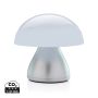 Luming RCS recycled plastic USB re-chargeable table lamp Grey