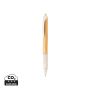 Bamboo & wheat straw pen White