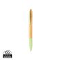 Bamboo & wheat straw pen Green