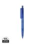 X3 GRS recycled PC plastic pen frosted Blue
