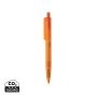 X3 GRS recycled PC plastic pen frosted Orange