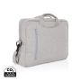 Laluka AWARE™ recycled cotton 15.4 inch laptop bag Grey