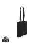 Impact AWARE™ recycled cotton tote 330 gsm Black