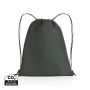 Impact AWARE™ RPET 190T drawstring bag Dark grey