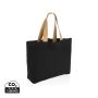 Impact Aware™ 240 gsm rcanvas large tote undyed Black