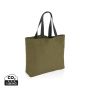 Impact Aware™ 240 gsm rcanvas large tote undyed Green