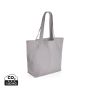 Impact Aware™ 240 gsm rcanvas shopper w/pocket undyed Grey
