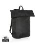 Dillon AWARE™ RPET lightweight foldable backpack Black