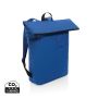 Dillon AWARE™ RPET lightweight foldable backpack Blue