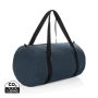 Dillon AWARE™ RPET foldable sports bag Navy Blue