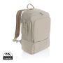 Armond AWARE™ RPET 15.6 inch deluxe laptop backpack Beige