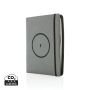 Air 5W wireless charging notebook with 5000mAh powerbank grey