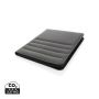 Impact AWARE™ RPET A4 portfolio with zipper Dark grey