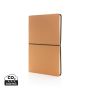 Modern deluxe softcover A5 notebook brown