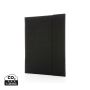 Impact Aware™ A4 portfolio with magnetic closure Black