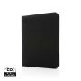 Impact Aware™ deluxe 300D tech portfolio with zipper Black