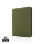 Impact Aware™ deluxe 300D tech portfolio with zipper Green