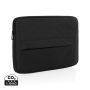 Armond AWARE™ RPET 15.6 inch laptop sleeve Black