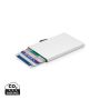 C-Secure aluminium RFID card holder Silver