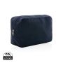 Impact Aware™ 285 gsm rcanvas toiletry bag  Navy Blue