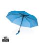 21" Impact AWARE™ 190T mini auto open umbrella Turquoise
